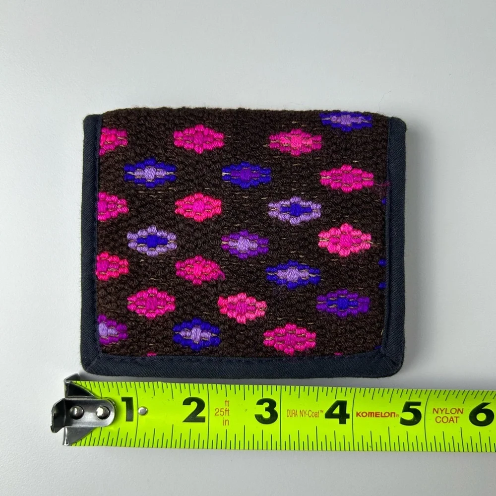 Wallet Guatemala Huipil Hand Made Cotton Money Holder Credit Cards‎ Coin Purse